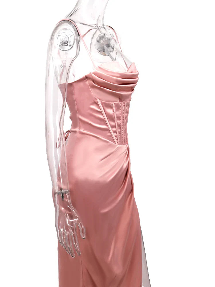Ethereal Satin Dress