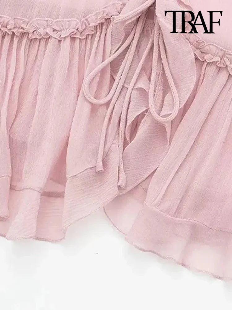 Ravissant Ruffled Tank