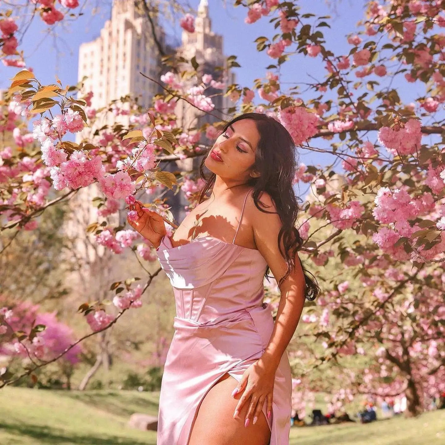 Ethereal Satin Dress