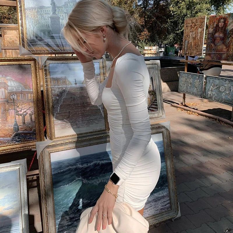 Sculpted Bodycon Dress