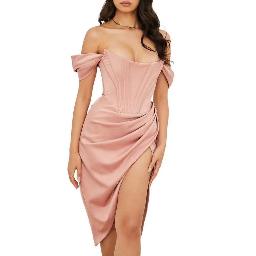 Satin Corset Dress