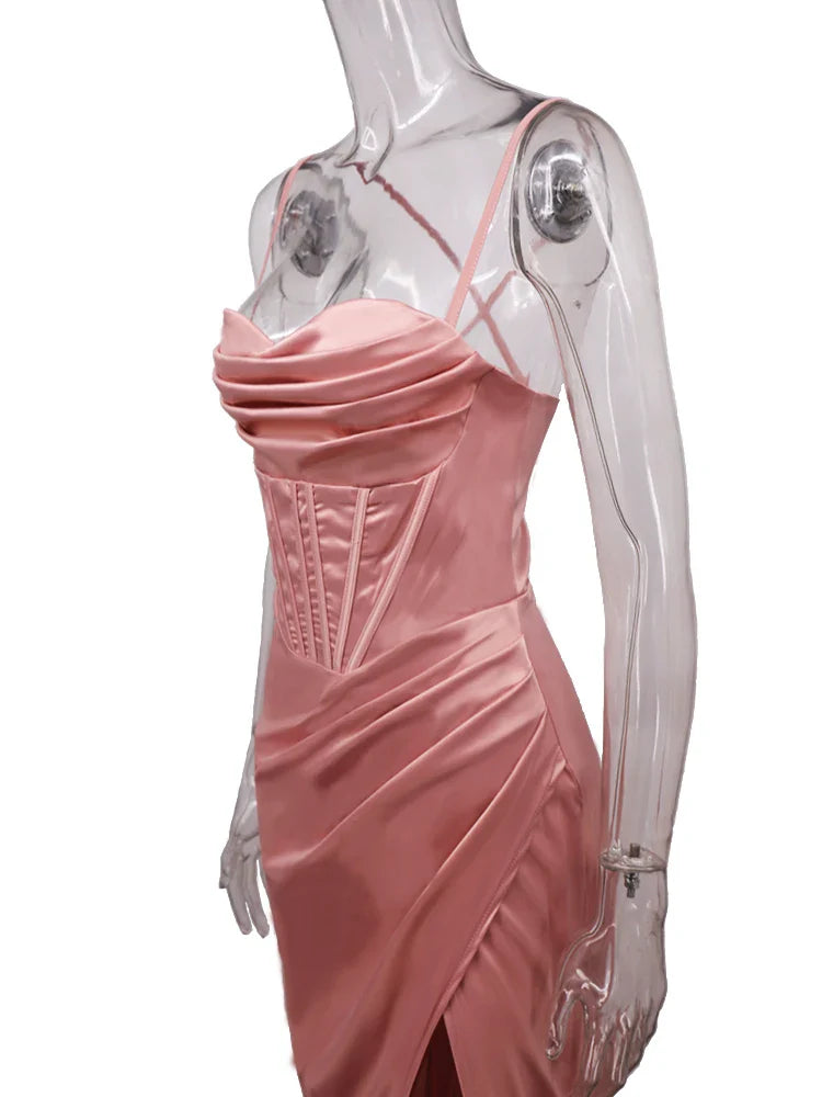 Ethereal Satin Dress