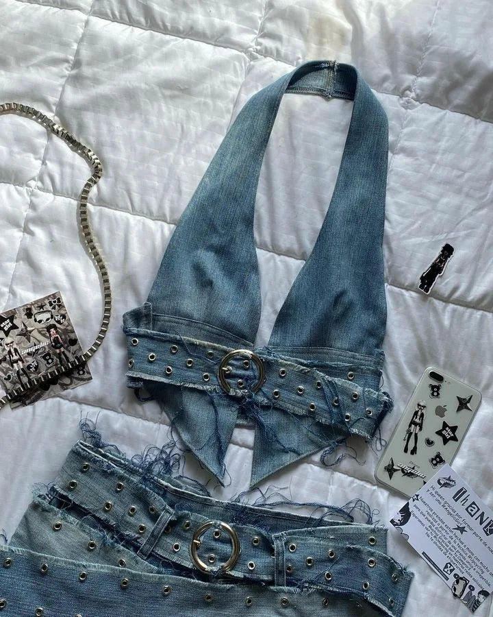 Exquisite Denim Set