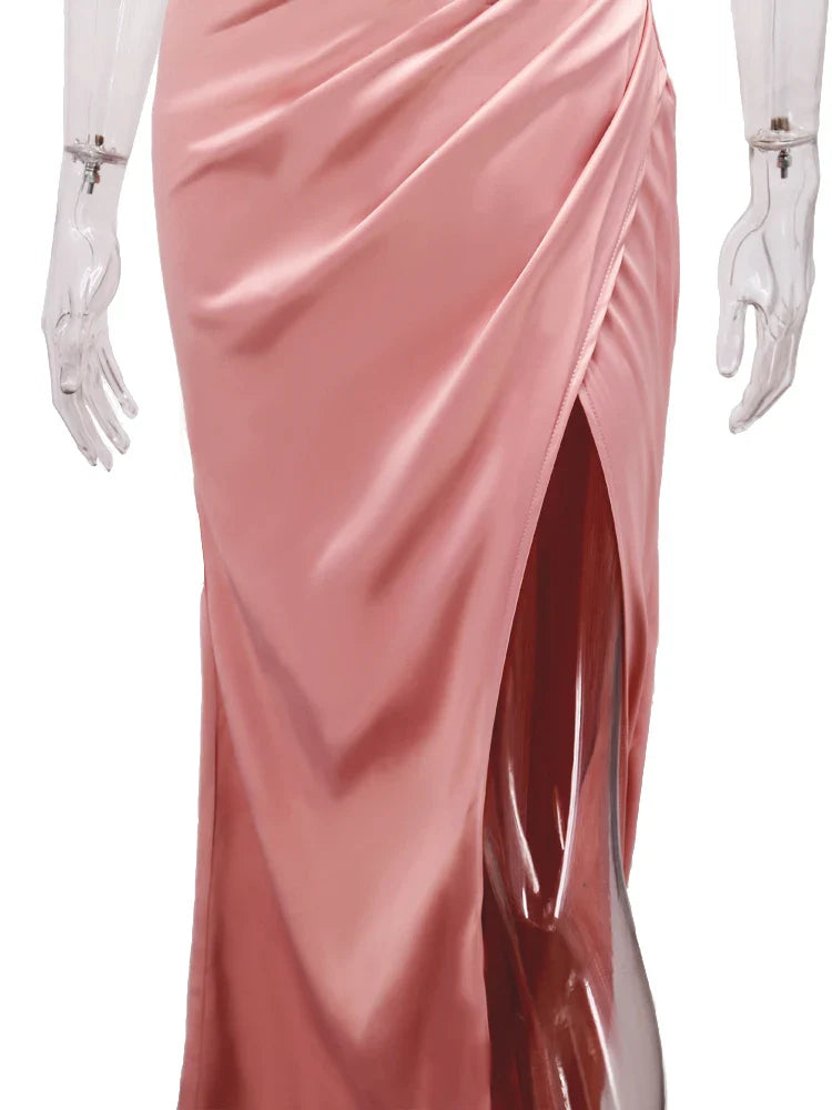 Ethereal Satin Dress