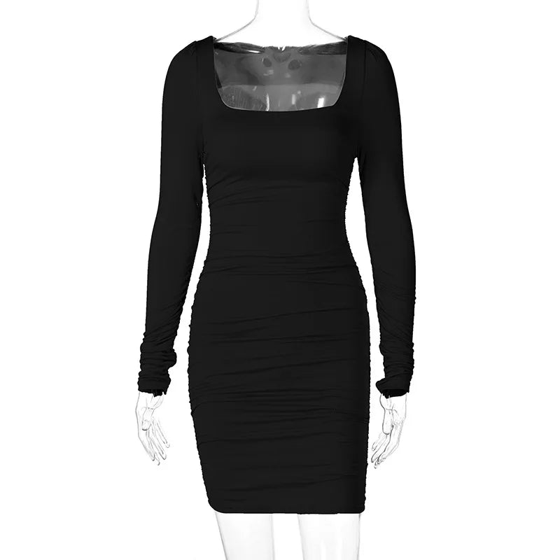 Sculpted Bodycon Dress