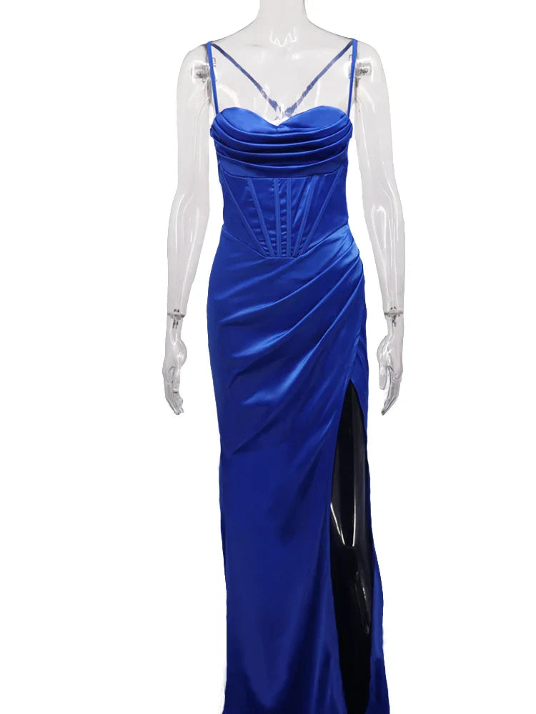 Lustrous Satin Gown