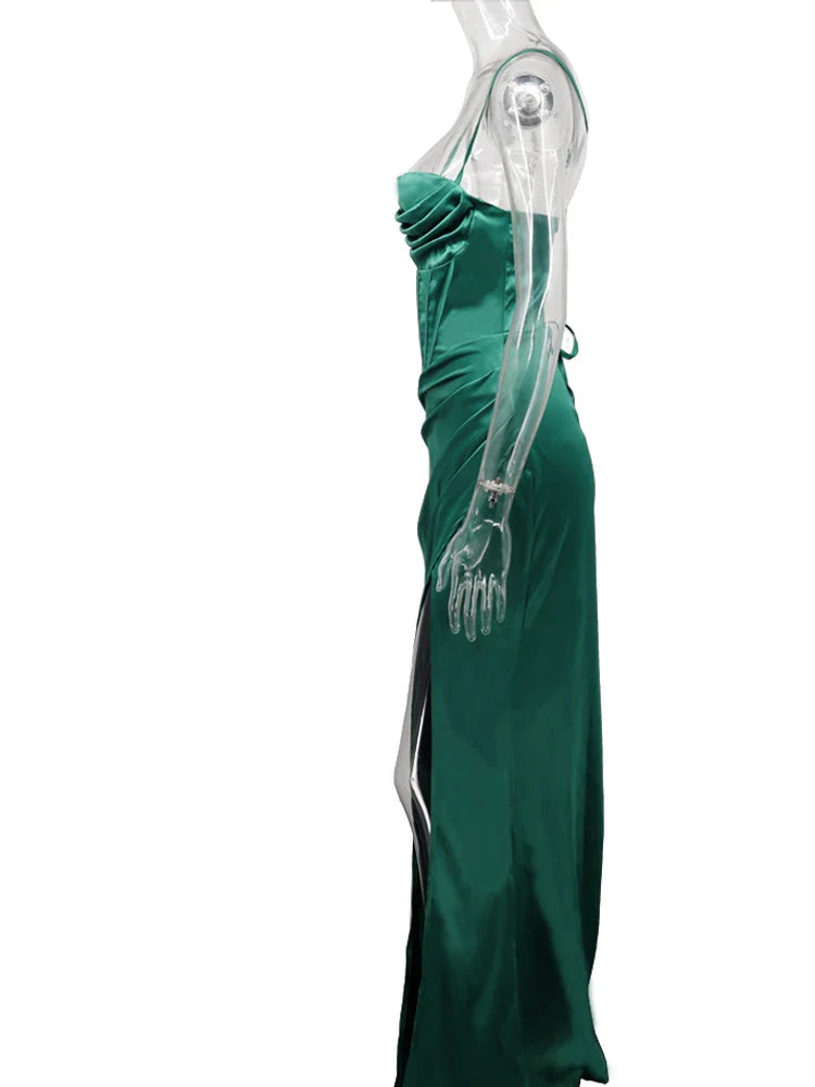 Lustrous Satin Gown