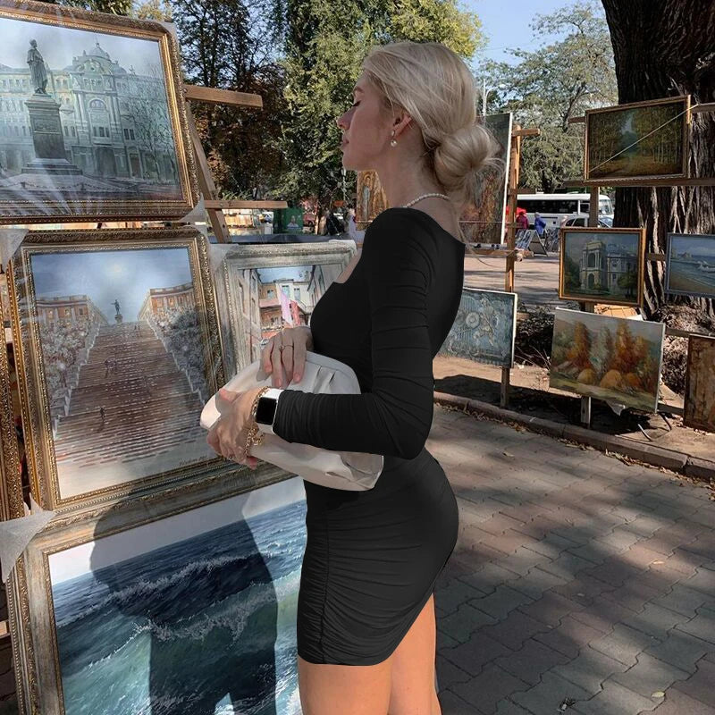 Sculpted Bodycon Dress