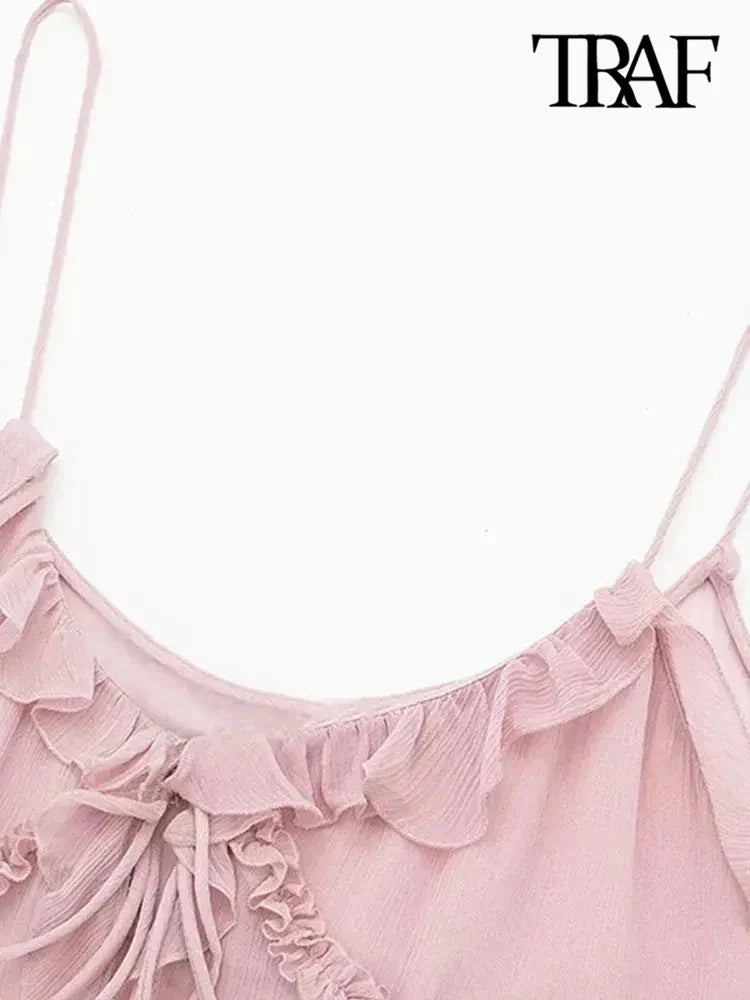 Ravissant Ruffled Tank