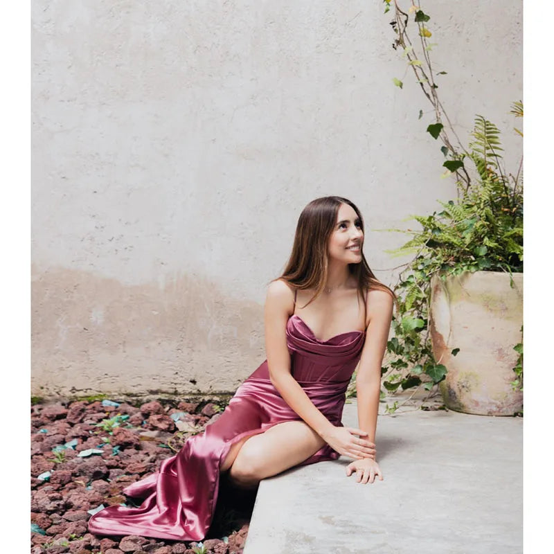 Ethereal Satin Dress