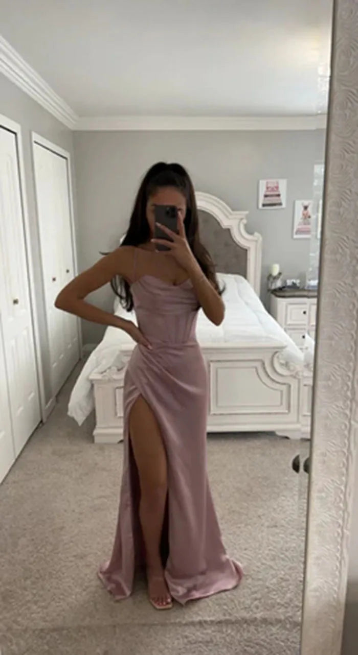 Ethereal Satin Dress