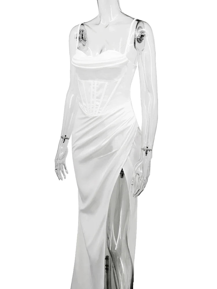 Ethereal Satin Dress