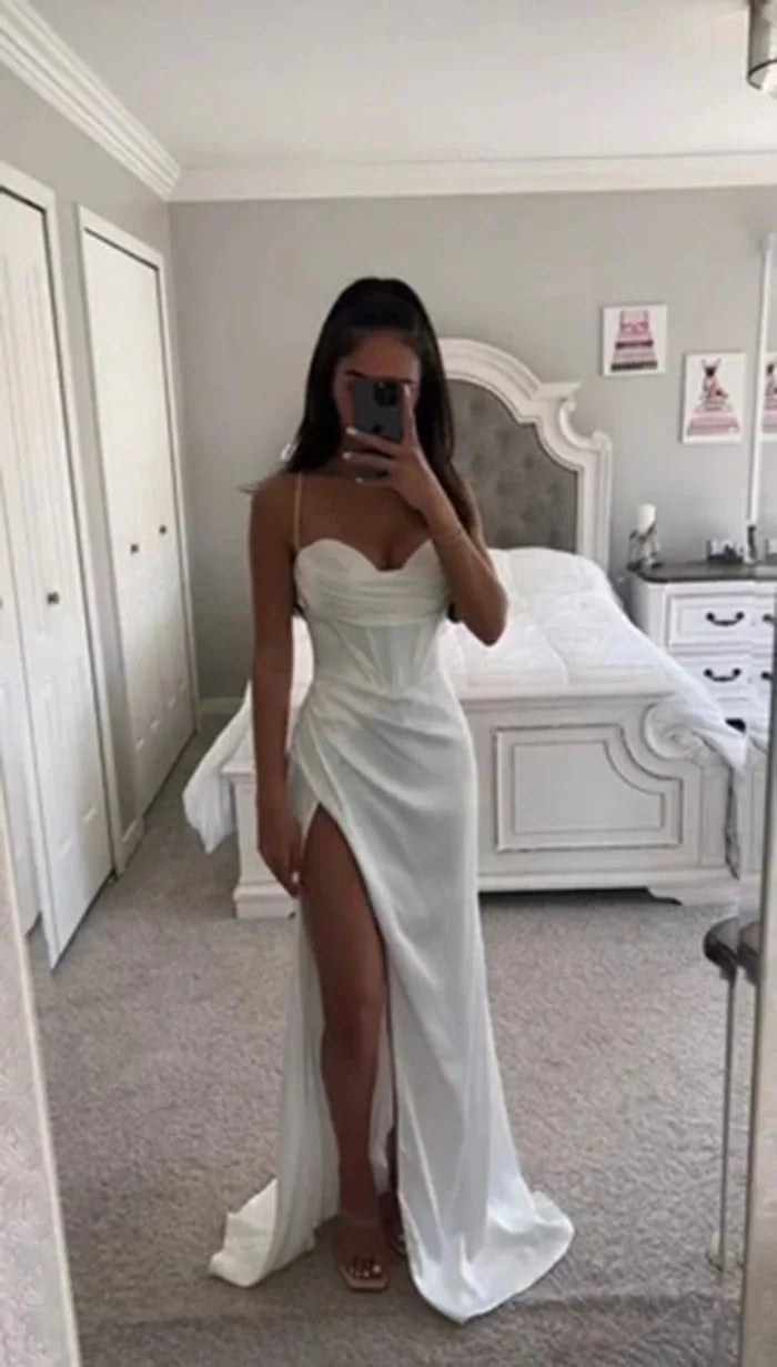 Ethereal Satin Dress