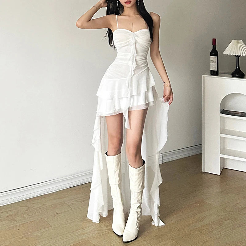 Petrichor Frayed Dress