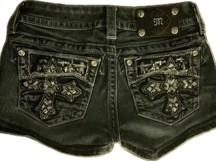 Exquisite Denim Shorts