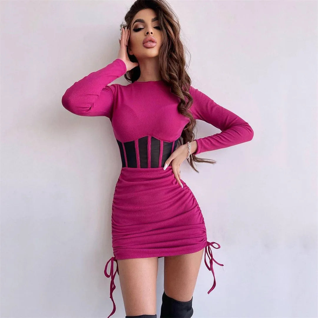 Gilded Dreams Bodycon Dress