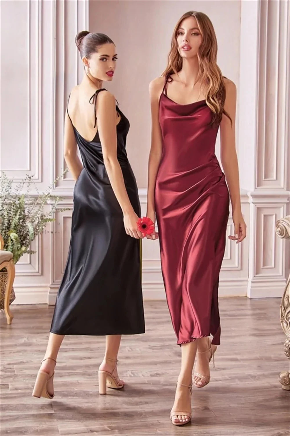 Luminous Slip Dress