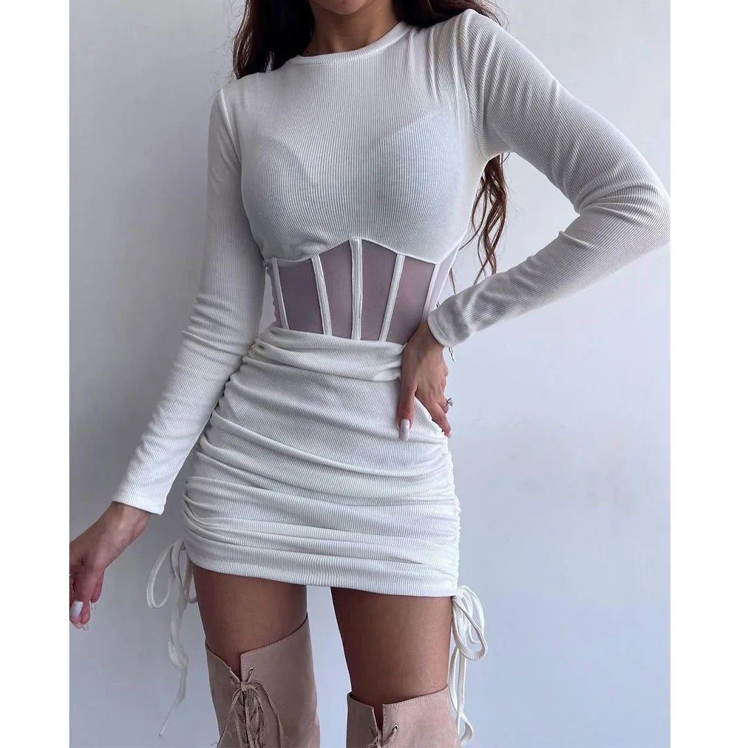 Gilded Dreams Bodycon Dress