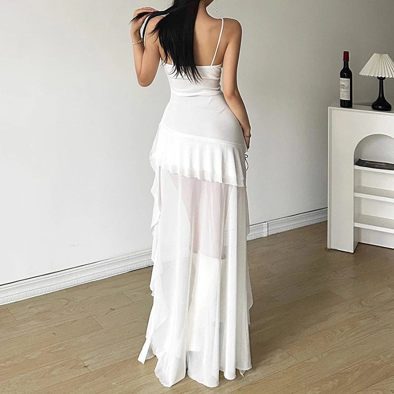 Petrichor Frayed Dress