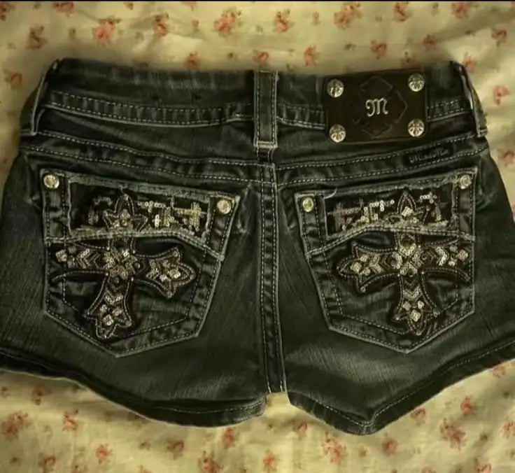 Exquisite Denim Shorts