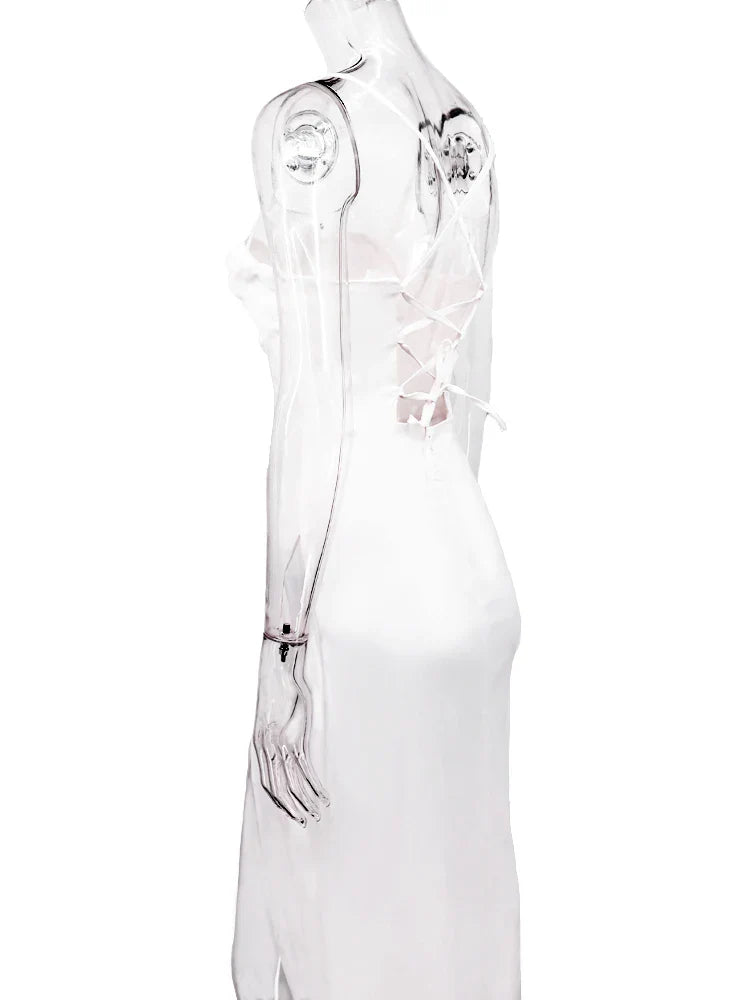 Lustrous Satin Gown