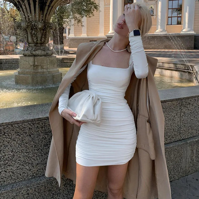 Sculpted Bodycon Dress